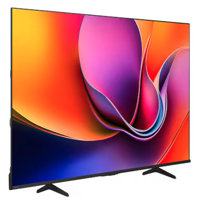 Television led hisense 75" 75a65nv smart vidaa, 4k uhd, dolby vision hdr10, dts virtual x, negro