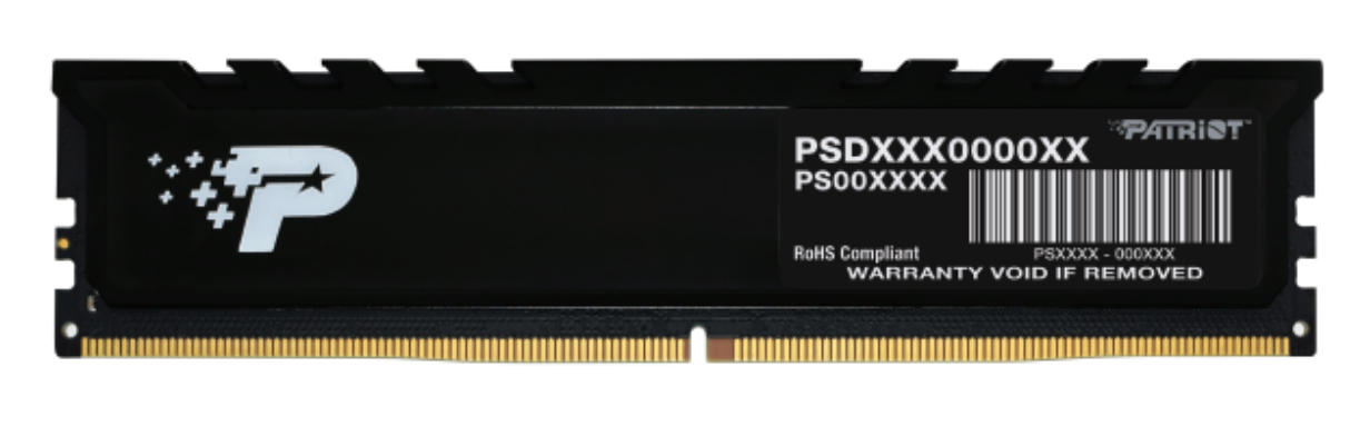 Memoria Dimm Ddr4 Patriot (Psp48G3200H1) 8Gb, 3200Mhz, W/Hs, CL22