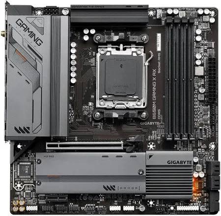 Tarjeta Madre GIGABYTE B650 GAMING X AX V2, Socket AM5, 4xDDR5-SDRAM, 3xM.2, 1xDP, 1x HDMI, PCIe 5.0