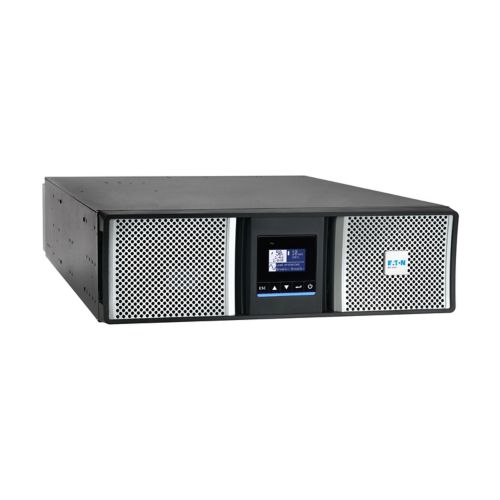 Eaton 9PX6KIECG2 No Break, Ups, Modelo On Line 9px 6 Kvas 6000va, 5400w,  Input: Hardwired Or 10ft. L6-30p, Outputs: (6) C39, (6) C13, 3u Rack, Vrla Battery, Gigabit Network Card Inc, Negro