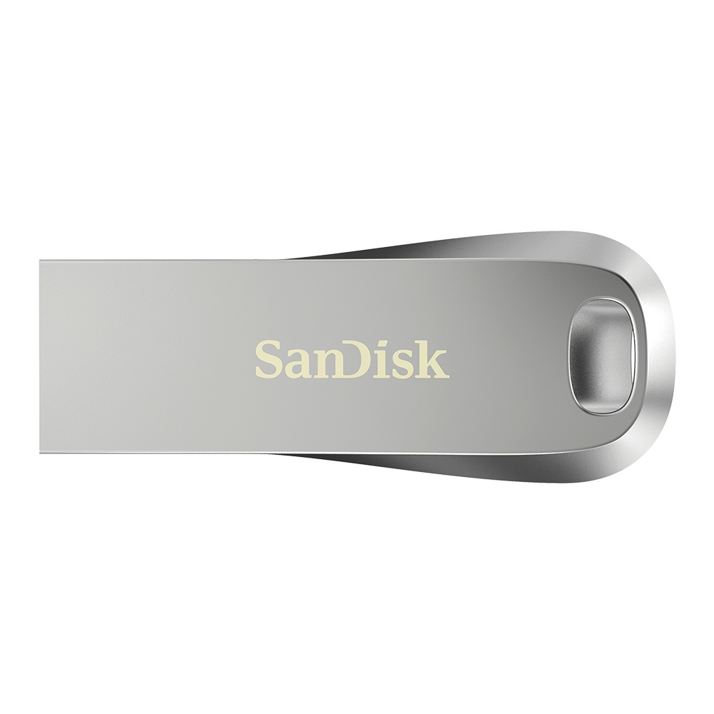 Memoria sandisk 64gb usb 3.2 gen1 ultra luxe metalica windows 300mb/s, plata, sdcz74-064g-g46