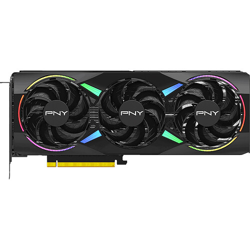 Tarjeta de video pny geforce rtx 5070 triple fan argb oc / 12gb gddr7 pcie 5.0 x16 / gama alta / gamer, VCG507012TFXXPB1-O