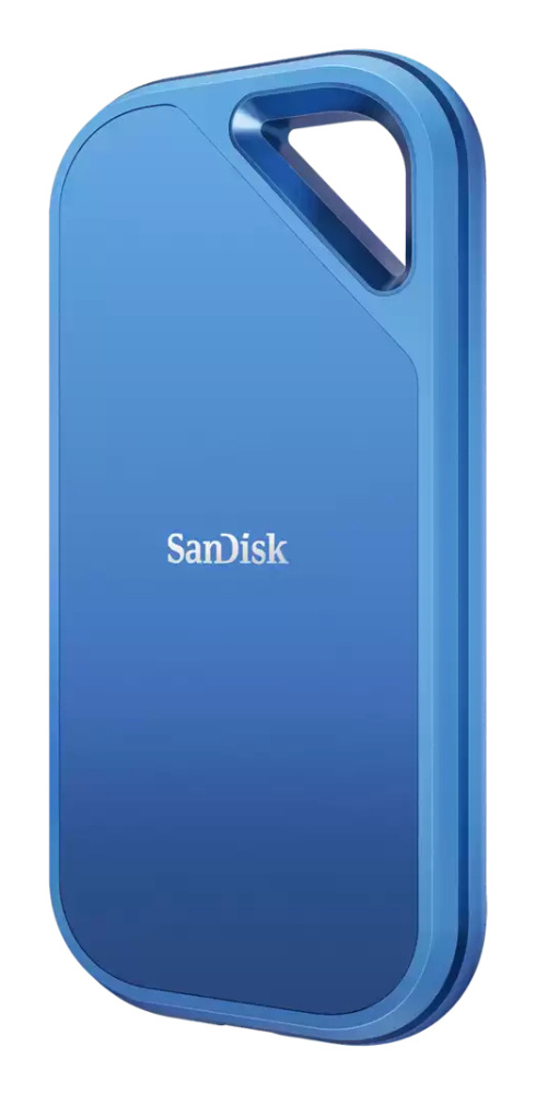 Disco Duro Externo SanDisk Creator Pro 2.5", 4TB, USB-C 3.2, Azul, Para PC, SDSSDE81C-4T00-G25