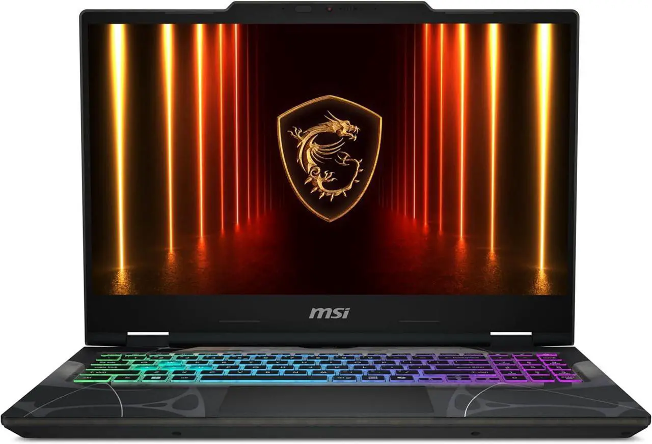Laptop Gamer MSI Cyborg A15 15.6" FHD 144Hz, AMD Ryzen 7 260, NVIDIA GeForce RTX 5050, 16GB DDR5, 1TB NVMe SSD, Windows 11 Home (Cyborg A15 AI B2HWEKG-053CA), Negro