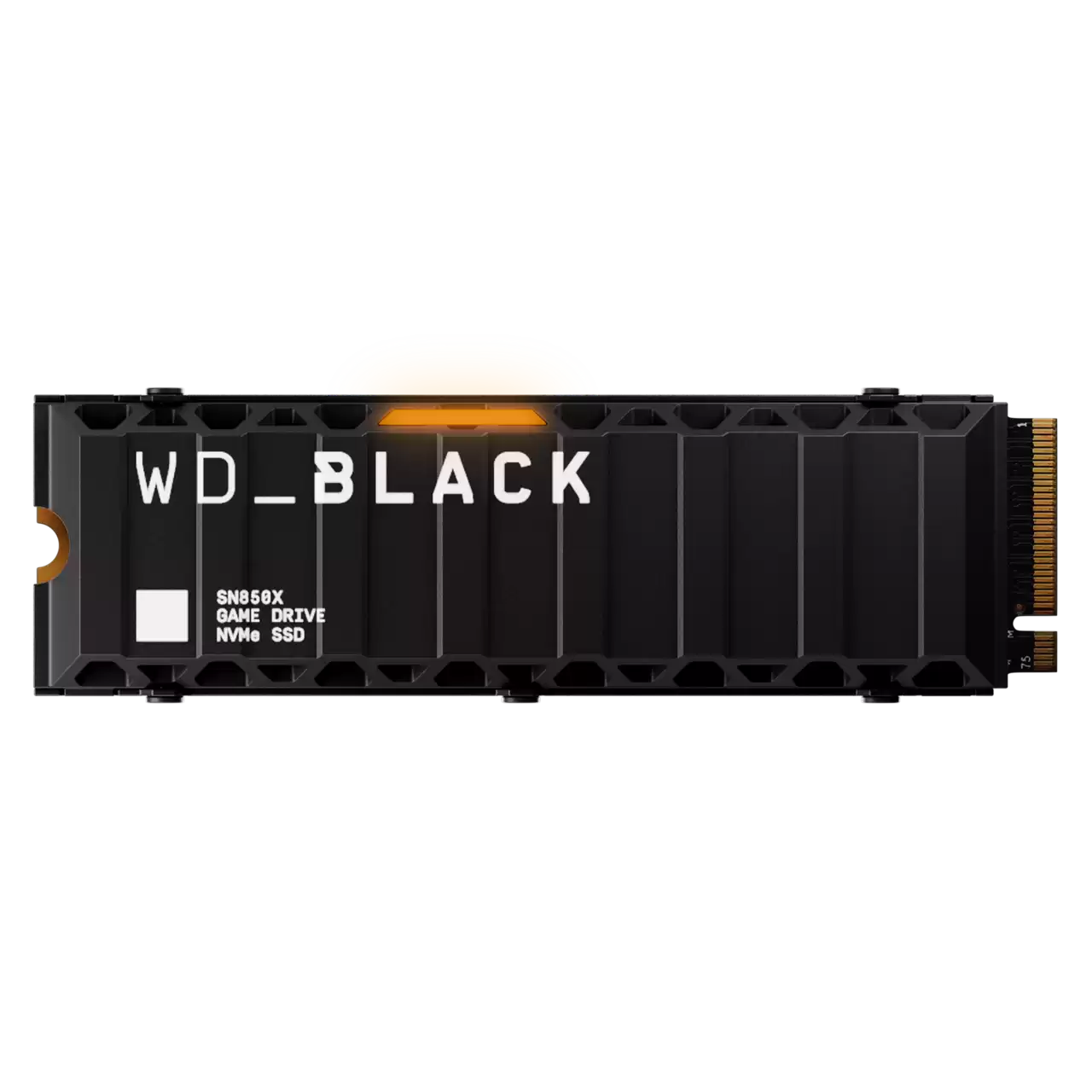 Unidad De Estado Solido Ssd Interno Wd Black Sn850x 8tb M.2 2280 Nvme Pcie Gen4 X4 Lect.7200mb/S Escrit.6600mb/S Disipador, WDS800T2XHE, Negro