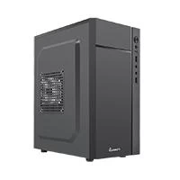 Gabinete Quaroni QCMT-05, Mini-Tower, Micro ATX/Mini-ATX/Mini-ITX, USB 2.0, incluye Fuente de 500W, sin Ventiladores Instalados, Negro