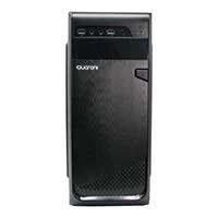 Gabinete Quaroni QCHT-01, Midi-Tower, ATX/Micro-ATX/Mini-ITX, USB 2.0, Incluye Fuente de 500W, sin Ventiladores Instalados, Negro