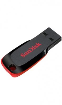 Memoria USB Sandisk Cruzer Blade 32GB, 2.0, Negro