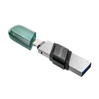 Memoria USB SanDisk iXpand Flip, 128GB, USB-A/Lightning,, Plata