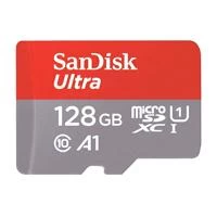 Memoria Flash Sandisk Ultra, 128GB MicroSDXC UHS-I Clase 10, con Adaptador