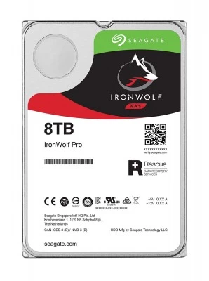 Disco Duro para NAS Seagate IronWolf 3.5'', 8TB, SATA III, 6 Gbit/s, 7200RPM, 256MB Caché