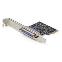 Tarjeta pci express de 1 puerto paralelo adaptador pcie a db25 lpt controlador de expansion de pc para impresora sppecp startechcom mod pex1p2