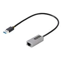 Adaptador de Red StarTech.com - USB 3.0 a Ethernet Gigabit - Gris