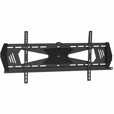 Startech.com soporte fijo de soporte de montaje en pared para tv de 37 a 75 pulgadas - antirrobo - kit de montaje (placa de pared, 2 soportes de montaje, barra de montaje, 2 tapas decorativ