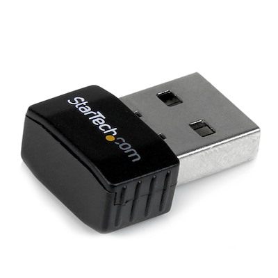 Startech.com mini adaptador de red inalámbrico usb 2.0 a wireless n de 300 mbps - nic wifi externo 802.11n 2t2r - adaptador de red - usb 2.0 - 802.11b/g/n - negro