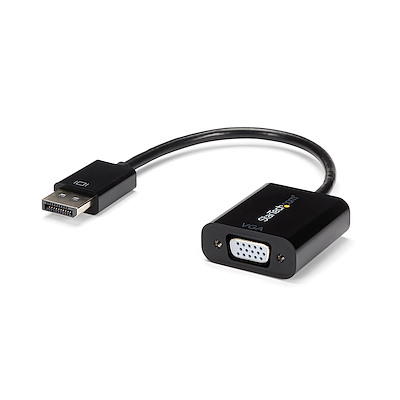 Startech.com adaptador displayport a vga de pantalla - 1080p 1920x1200 - conversor activo de vídeo hd dp a vga - (dp2vga3) - adaptador de pantalla - displayport (m) a hd-15 (vga) (h) - 10 c