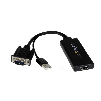 Adaptador vga a hdmi startech.com vga2hdu