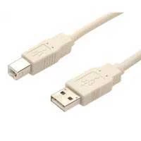 StarTech.com Cable para Impresora USB A Macho - USB B Macho, 3.05 Metros, Beige