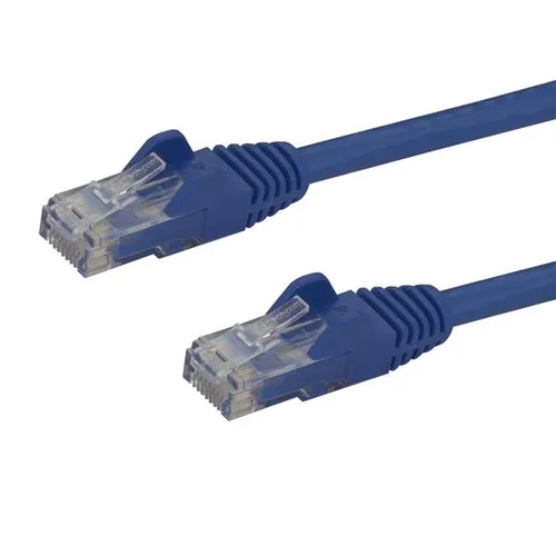 Startech.com cable de red ethernet snagless sin enganches cat 6 cat6 gigabit - cable de interconexión - rj-45 (m) a rj-45 (m) - 3 m - utp - cat 6 - moldeado, sin enganches - azul