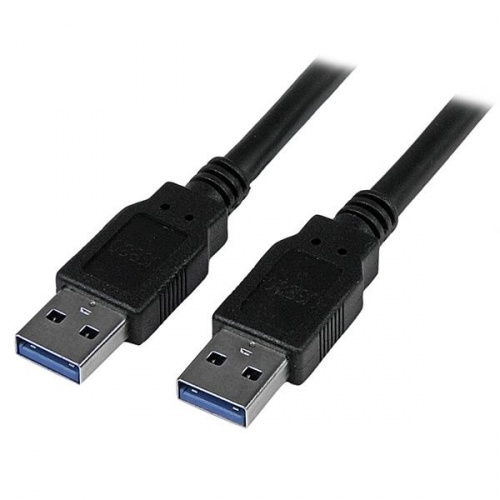 Startech.com cable usb 3.0 de 3 metros - a macho a a macho - usb 3.1 gen1 (5gbps) - cable usb - usb tipo a (m) a usb tipo a (m) - usb 3.0 - 3 m - moldeado - negro - para p/n: hb30c1a1cpd, h