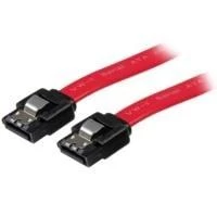 StarTech.com Cable SATA con Cierre de Seguridad Macho - Macho, 30cm, Rojo