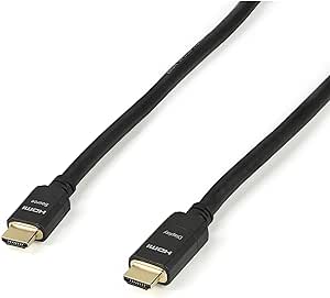 Startech.com cable hdmi activo de alta velocidad ultra hd 4k x 2k de 24,3m - macho a macho - cable hdmi - hdmi macho a hdmi macho - 24.4 m - blindado - negro - para p/n: hdmiplate