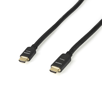 Startech.com cable de 30m hdmi de alta velocidad activo cl2 de instalación en pared - ultrahd 4k x 2k - cable hdmi - hdmi macho a hdmi macho - 30 m - doble blindado - negro
