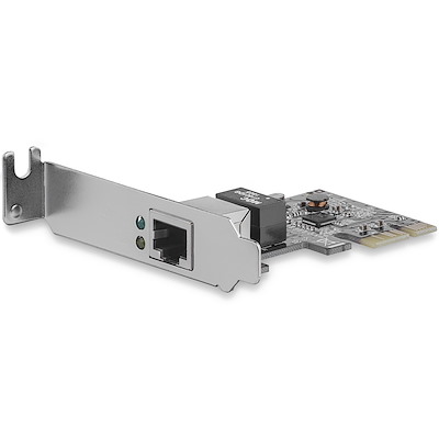 Startech.com tarjeta de red pci express de 1 puerto gigabit ethernet -adaptador nic pci-e - 1x rj45 hembra - perfil bajo - adaptador de red - pcie perfil bajo - gigabit ethernet x 1