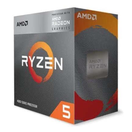 Procesador AMD Ryzen 5 4600G, Socket AM4, 3.7, 6 nucleos, Hilos 12, Cache 8 MB, Radeon Graphics