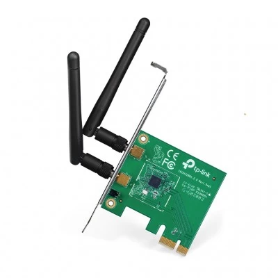 Adaptador inalambrico TP-LINK PCI Express, 2 Antenas, 300 Mbit/s 10